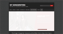 Desktop Screenshot of nysongwriters.com